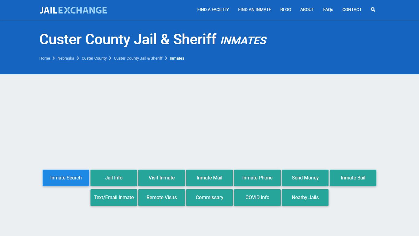 Custer County Jail Inmates | Arrests | Mugshots | NE